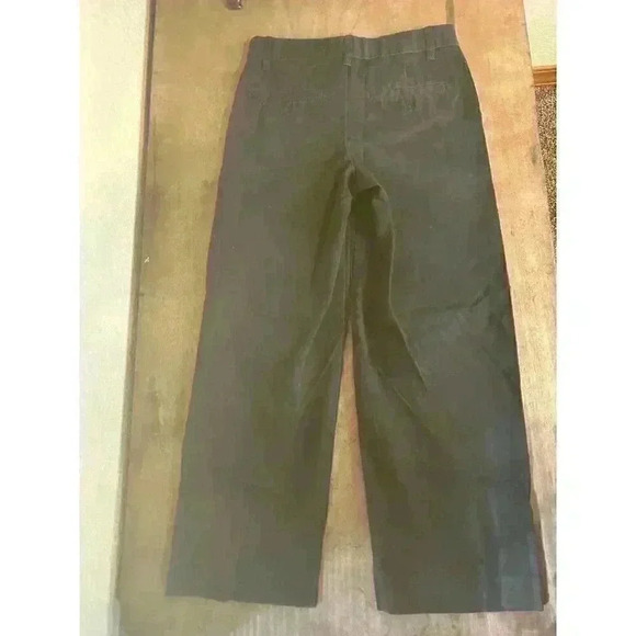 Austin Trading Co. Boys Black Flat Front Dickies Style Chino Pants 10‎ - Picture 3 of 9